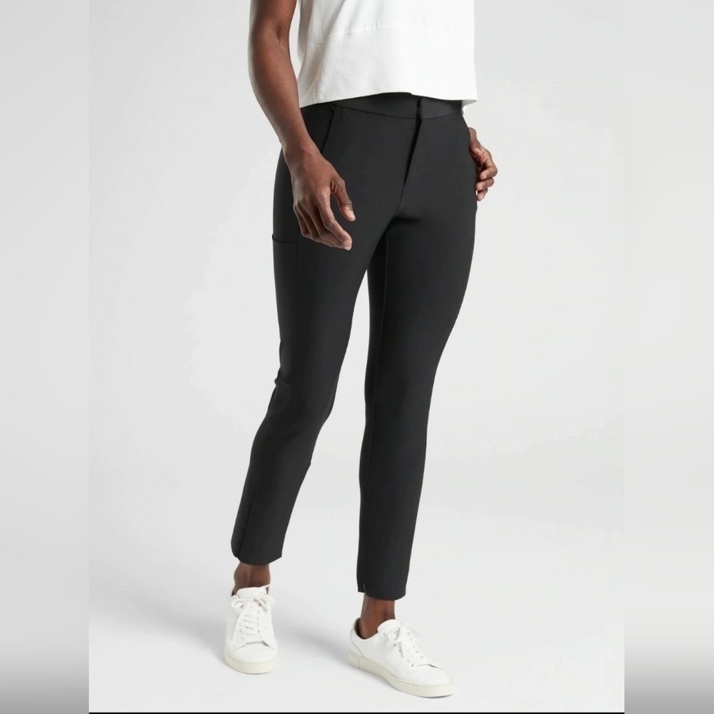 Athleta Women's Black Slim Fit Pants -Size 4